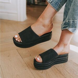 Free People Harbor Flatform Sandals